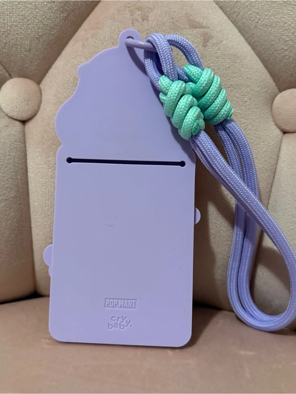 POP MART CRYBABY SHINY SHINY SERIES-CARD HOLDER CONFIRMED BLIND BOX